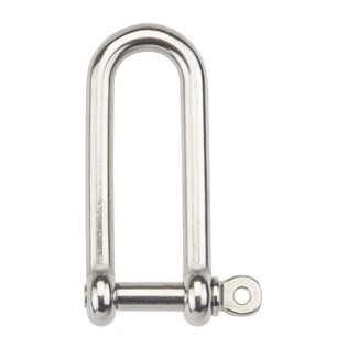 SHACKLE D LONG STAINLESS M 6  
